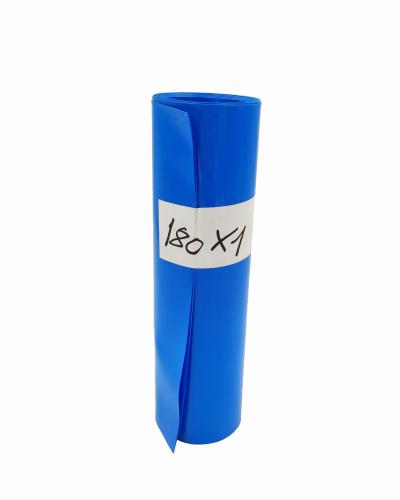 Folia termokurczliwa | rękaw PVC 180mm 1m