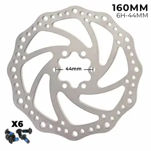 Wysokiej jakości tarcza hamulcowa 160mm KuKirin G2, G4, Teverun, Techlife