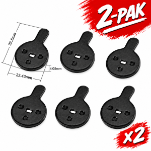 12x Pół-metaliczne klocki hamulcowe KuKirin G2 Pro | G2 Max | KuGoo G-Booster
